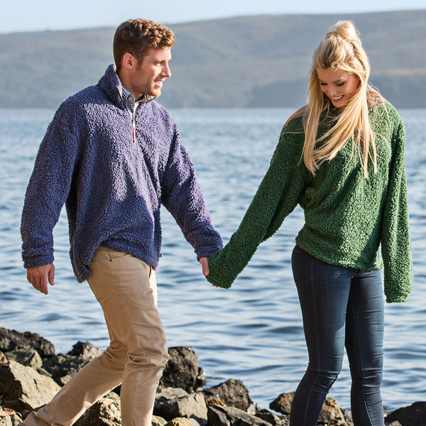 Sherpa Pullovers - Not Just for the Ladies!