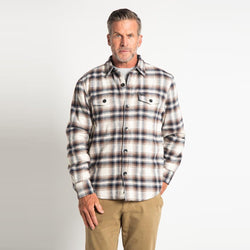 Roadhouse Checks Summit Shirt Jacket - True Grit - The Sherpa Pullover Outlet