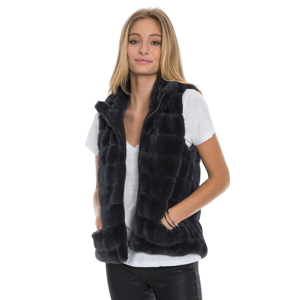 EVEREVE hotsell Fur Love Reversible Vest