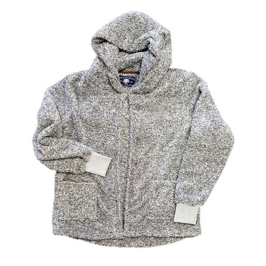 Fluffy pullover outlet jacket