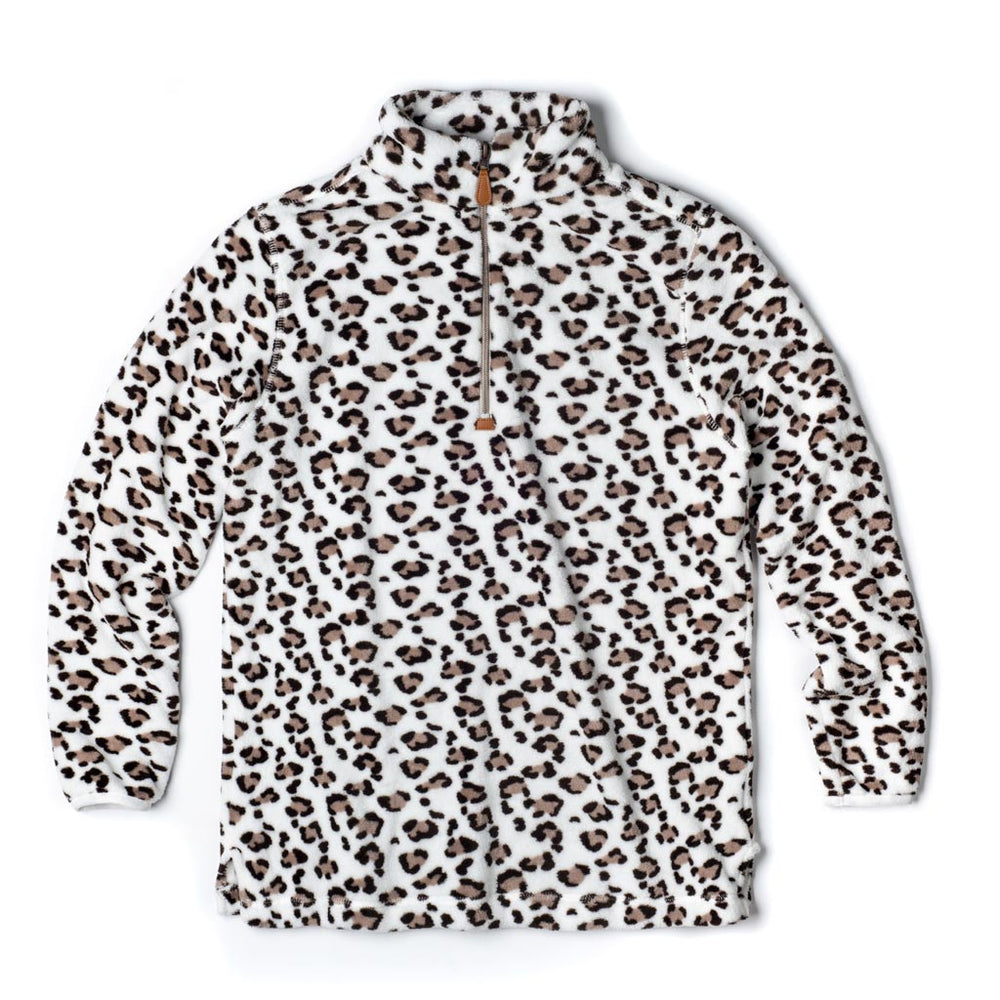 Nordic Fleece Oslo Leopard Fleece Pullover Free Shipping