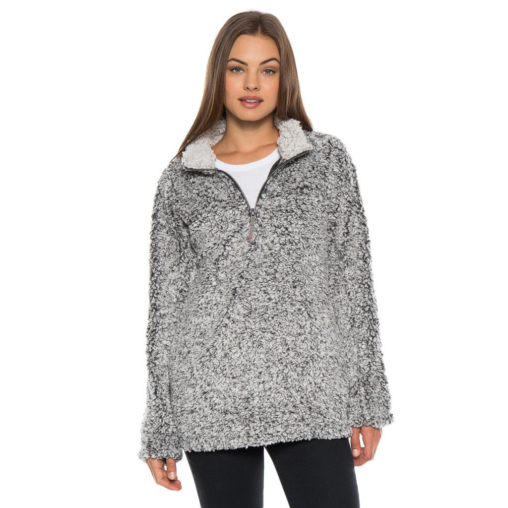 Frosty Tipped Women's Stadium Pullover - Dylan - The Sherpa Pullover Outlet