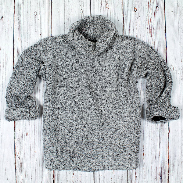 Frosty Tipped Cuffed Pullover - Dylan - The Sherpa Pullover Outlet