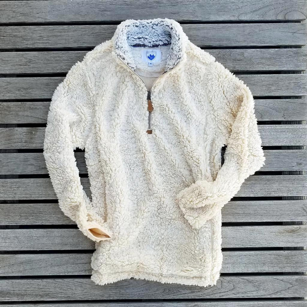 The Victoria Sherpa Pullover Jacket Nordic Fleece