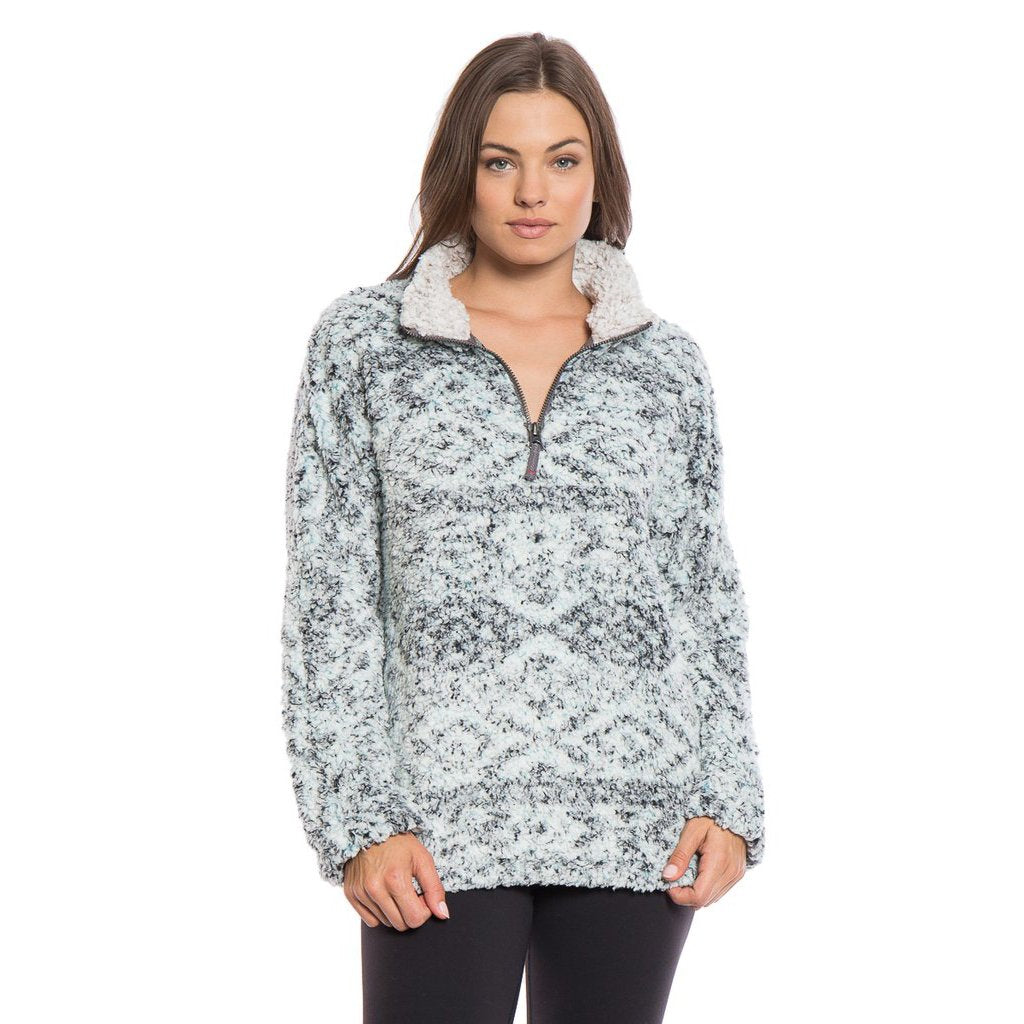 Tribal Frosty Tipped Women's Stadium Pullover - Dylan - The Sherpa Pullover Outlet