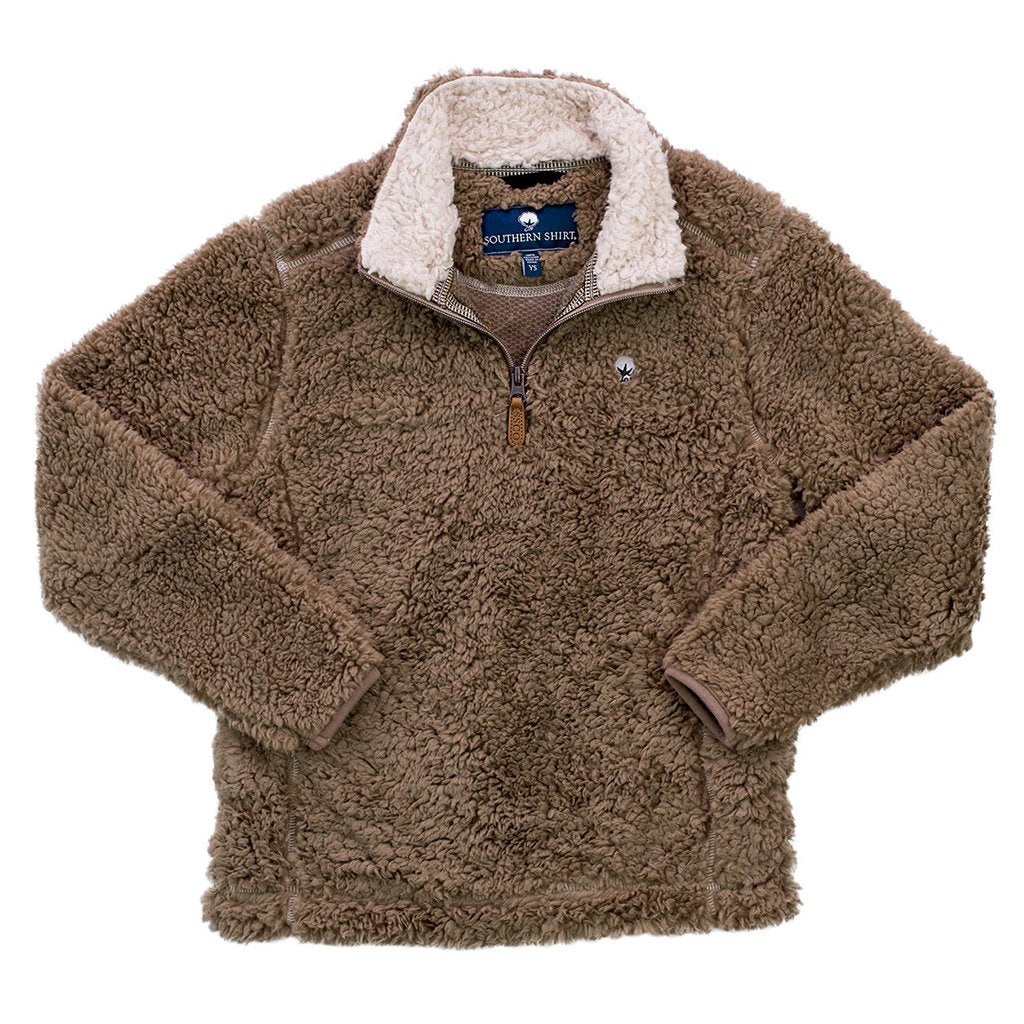 YOUTH Sherpa Pullover with Pockets - The Southern Shirt Co. - The Sherpa Pullover Outlet