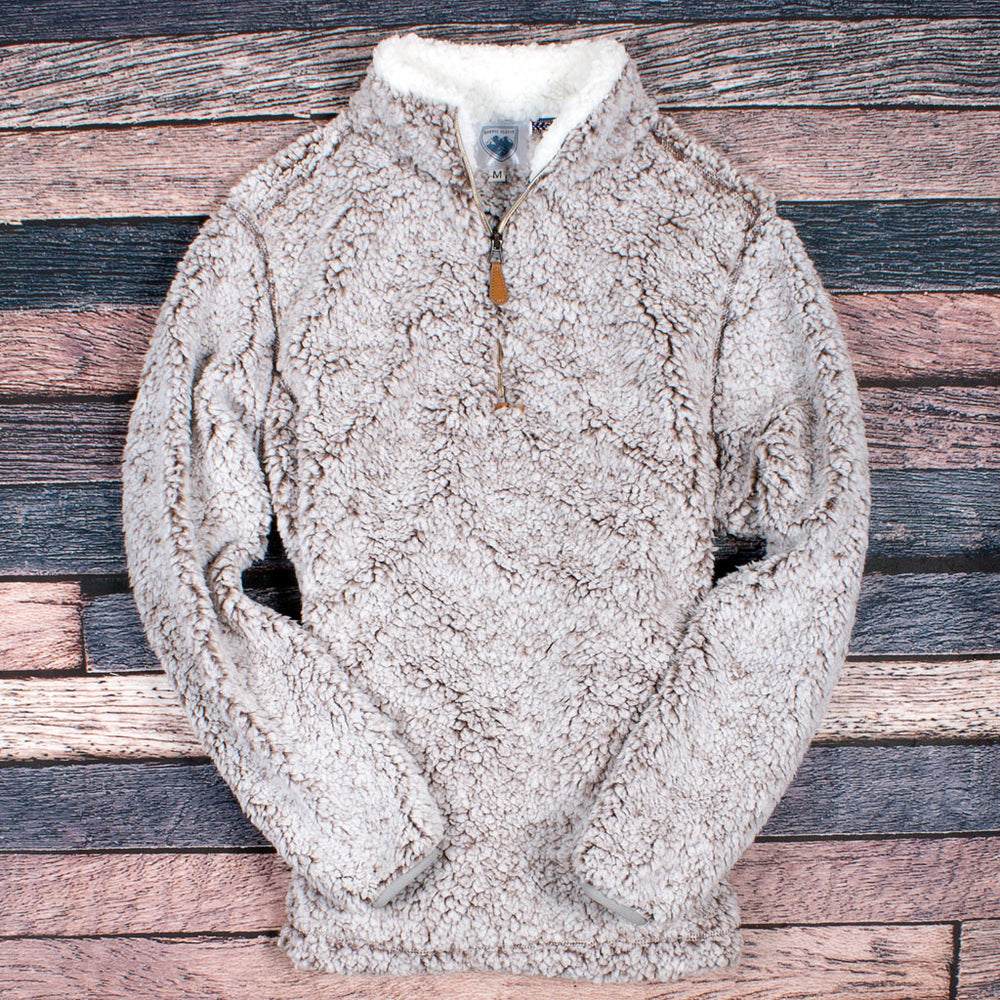 ❤NWT❤ WOMENS STILLWATER SUPPLY CO SHERPA FLEECE PULLOVER XL hot gray frost