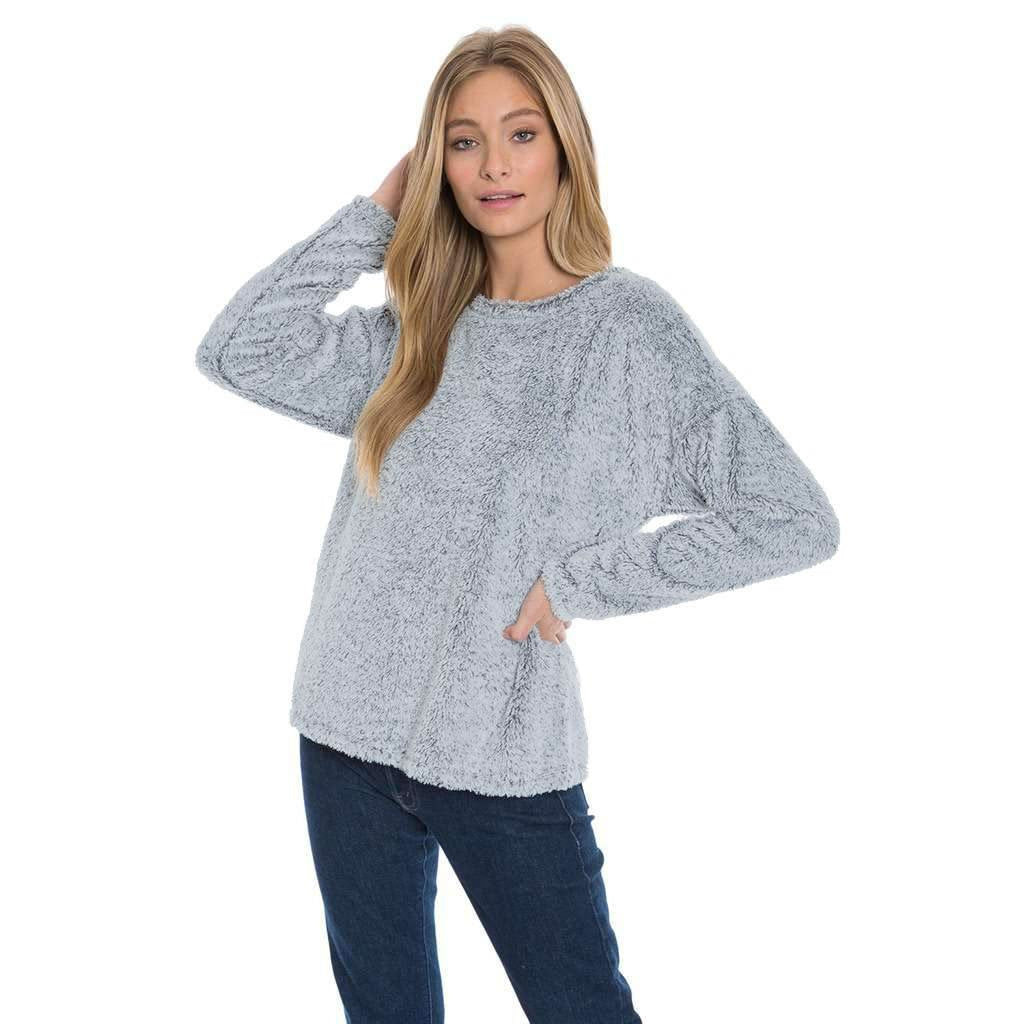 Cuddly Up Crew Shag Sherpa - Dylan - The Sherpa Pullover Outlet