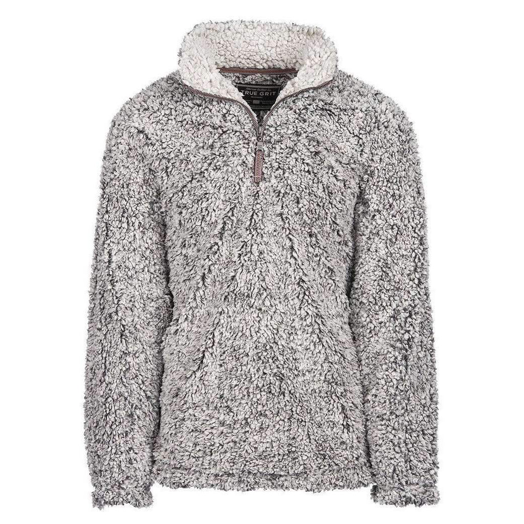 The Original Frosty Tipped Pullover Jacket - True Grit - The Sherpa Pullover Outlet