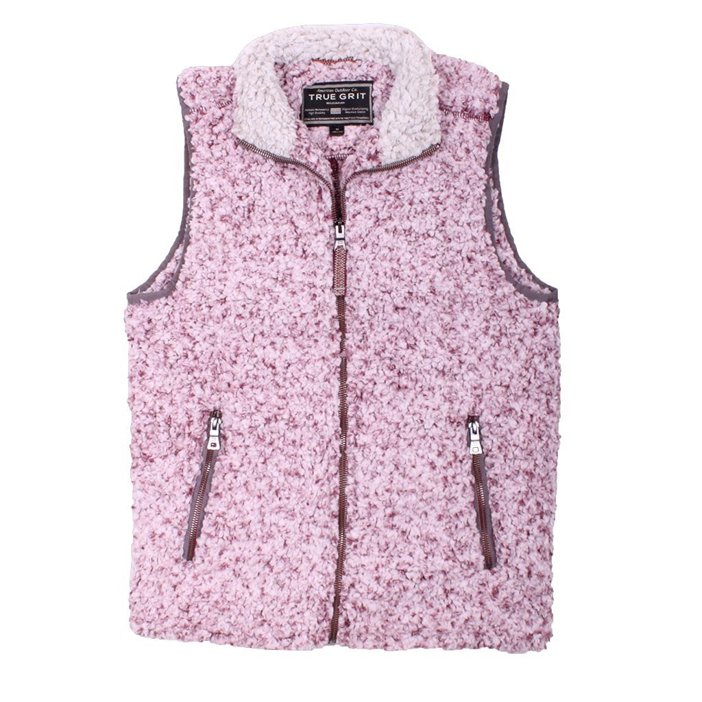 Frosty Tipped Double Up Vest - True Grit - The Sherpa Pullover Outlet